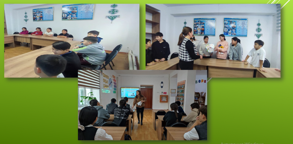 «Менің арманымдағы мамандық» тақырыбында тренинг өткізілді